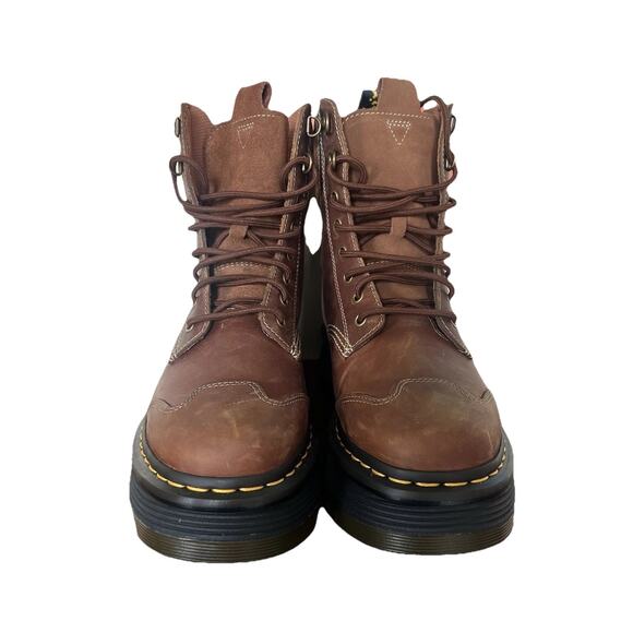 Dr Marten ZEBZAG SUEDE & LEATHER CASUAL LACE UP BOOTS Unisex US Men 8 Women 9.5 - Picture 7 of 7